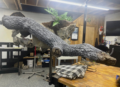 Large Wall Limb with Rocks