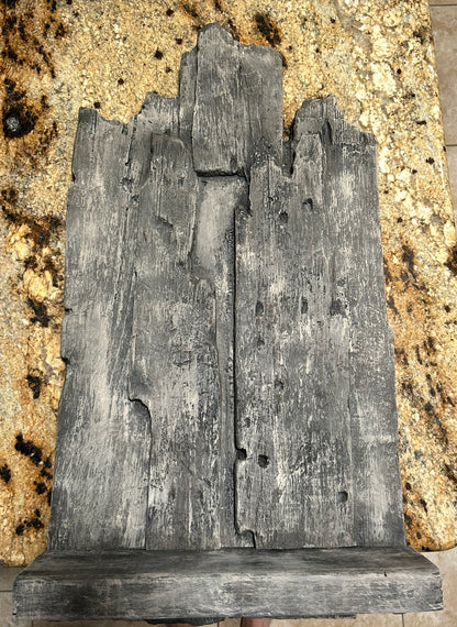 Triple Barnwood - With Shelf
