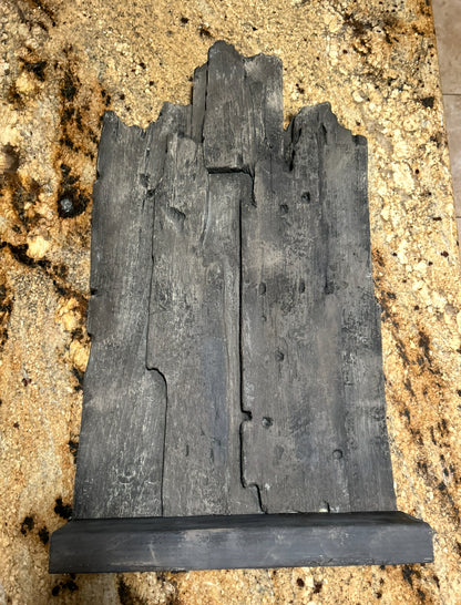 Triple Barnwood - With Shelf